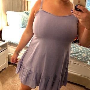 Old Navy spaghetti strap lilac dress